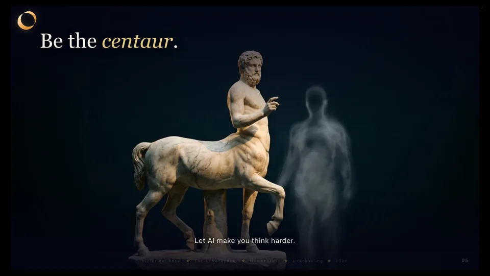 Be the centaur.