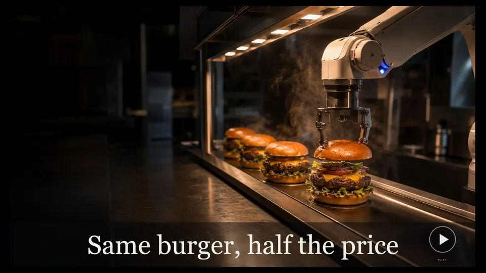 Same burger, half the price.